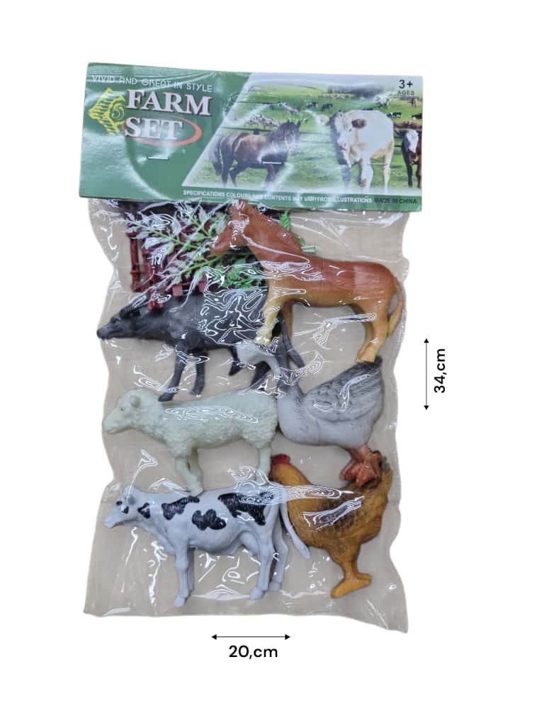 510154 SET DE ANIMALES GRANJA