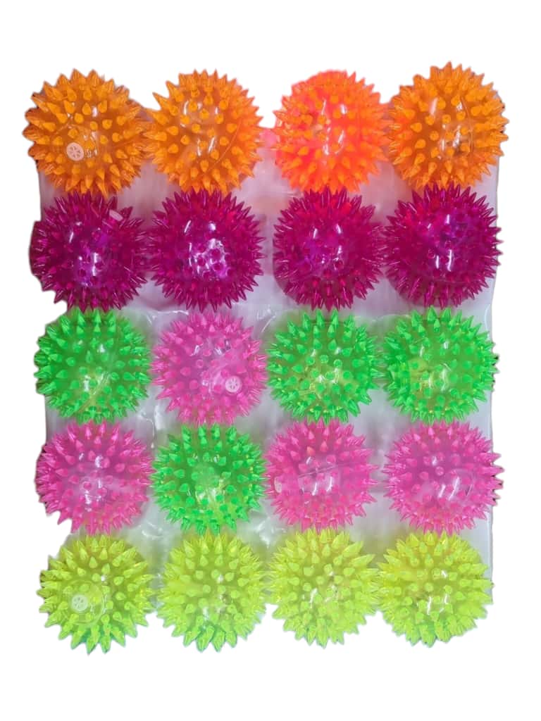 511817 PELOTA CON PINCHE CON LUZ CH X24
