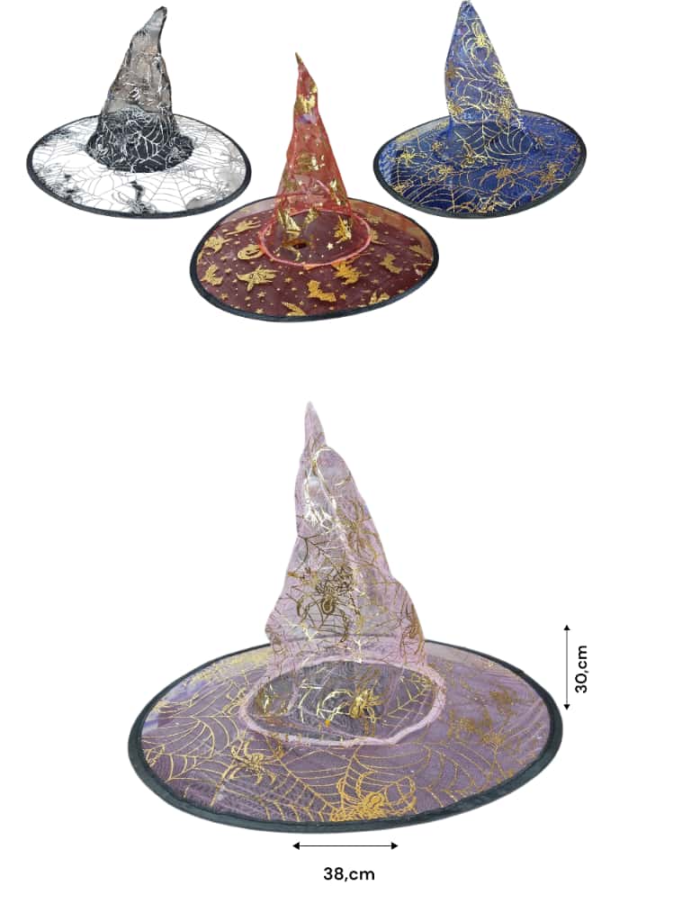 SOMBRERO BRUJA ESTAMPADO ILC2510-255