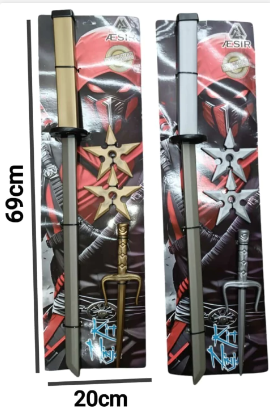 [P340011] ARMA NINJA ESPADA C/ACCESORIOS 558114