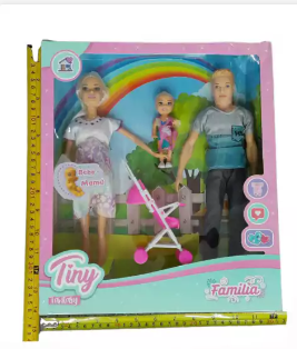 [306162] 53866/055008 MUÑECA EMBARAZADA Y SU FAMILIA
