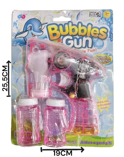 [360116] 101389 BURBUJERO PISTOLA TRANSPARENTE