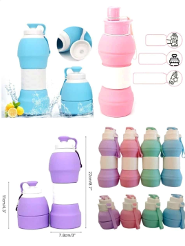 [P340120] BOTELLA PLEGABLE 550ML 180 OZ -30°C A 200°C