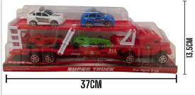 [P337812] CAMION A FRICCION C/AUTOS LUZ Y SONIDO 422441