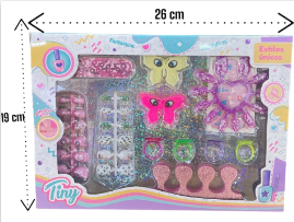 [P336071] SET DE UÑAS TIY FASHION 26X19CM 53793/004023