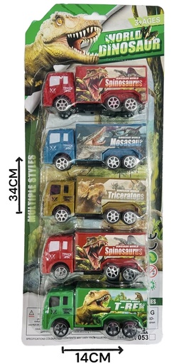 [P337006] SET CAMION DINO X5 611058/071981
