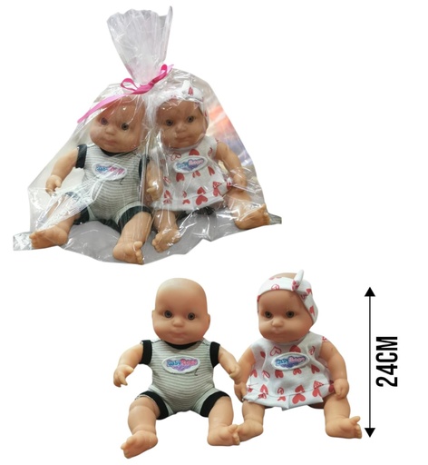 [P335284] BEBE MELLI X2 EN BOLSA