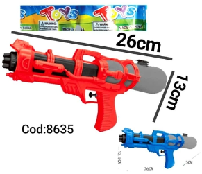 [057248] PISTOLA DE AGUA EN BOLSA 26X13X5CM 8635