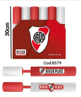 [067445] LANZADOR DE AGUA RIVER PLATE 5X30CM 8579