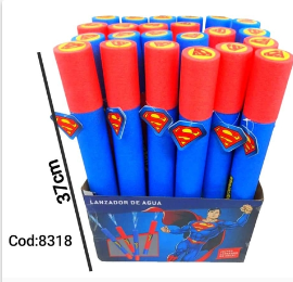 [P323406] 8318/205848 LANZADOR DE AGUA SUPERMAN 37x5cm 303790