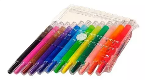 [P328659] 874570 CRAYON TWIST RETRACTIL *12 COLOR 514572