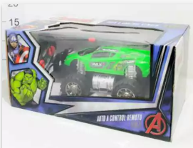 [P335472] AUTO RADIO CONTROL HULK 33X18X16CM 52925/207439