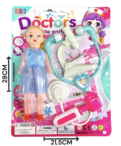 [P331777] SET DOCTOR MUÑECA 370621/947108