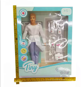[306045] 53738/125831 MUÑECO KEVIN DOCTOR 33X24X5CM
