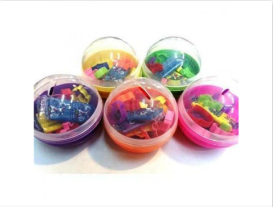 [30075] CAPSULA ALCANCIA CHICO CON PREMIOS  14X14X14 (BX50)