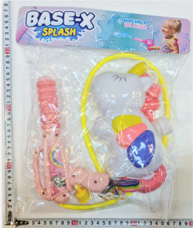 [304007] 8121/225693 SUPER MOCHILA DE AGUA UNICORNIO 30*30*8