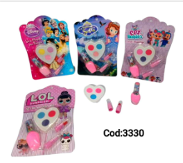 [Past026] BLISTER MAQUILLAJE TRIO 3330