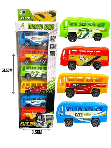 [903521] COLECTIVO 8CM X6 PULL BACK 611096