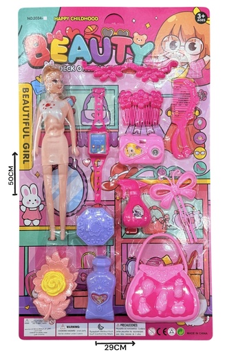 [640276] SET DE BELLEZA CON MUÑECA 611532