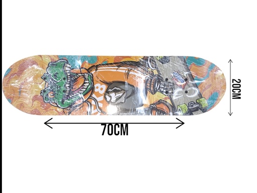 [136448] SKATE GO SPEED STREET DISEÑOS MIX 10102 70x20CM