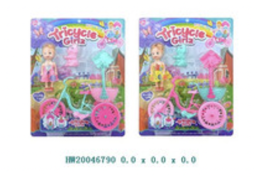 MUÑECA CON BICI 610875
