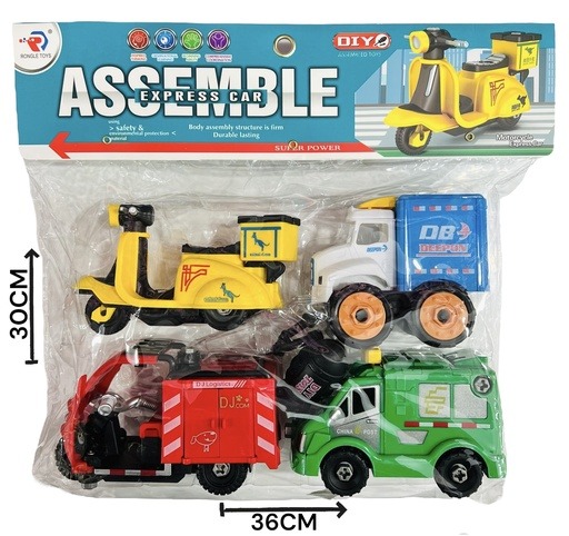 [298474] CAMION X 2 +MOTO X 2 611161