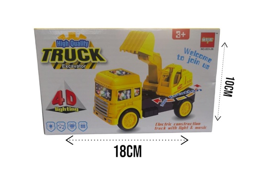 [365169] CAMION CONSTRUCCION C/LUZ Y SONIDO 610918/365169