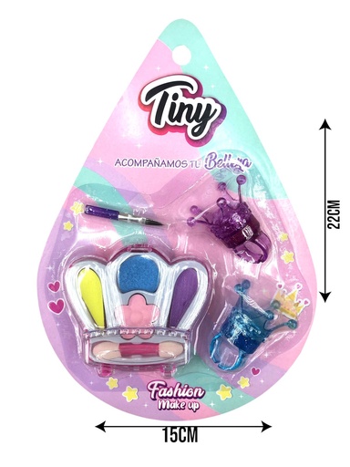 SET MAQUILLAJE  SOMBRA - BLISTER 22X16X2CM 3141