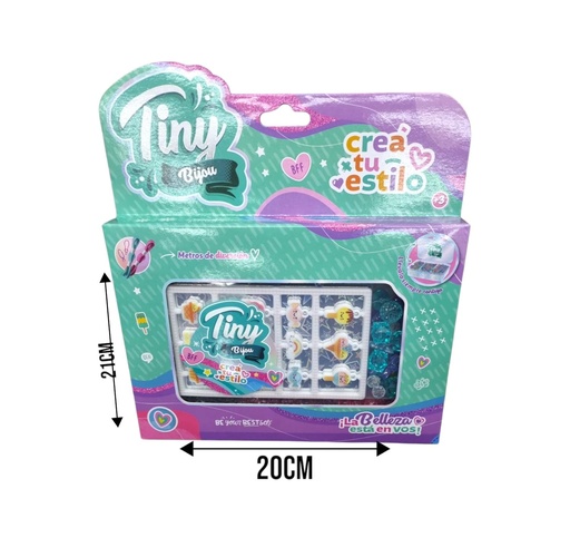 [227758] SET DE BIJOUTERIE CON CAJA PLASTICA 54304