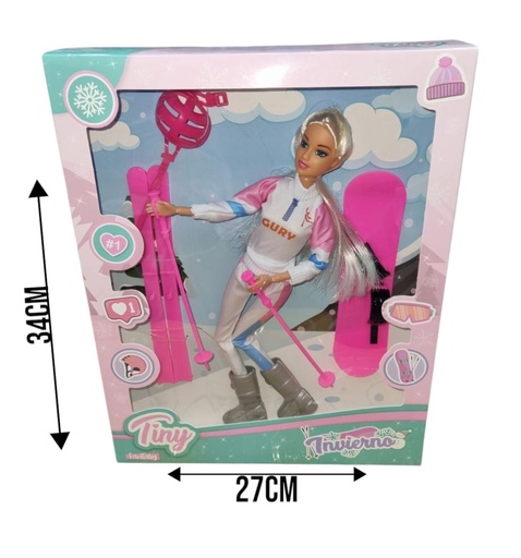 [240351] MUÑECA TINY INVIERNO CON ACCE. 54924
