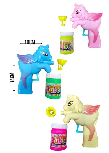 511603 BURBUJERO A FRICCION UNICORNIO