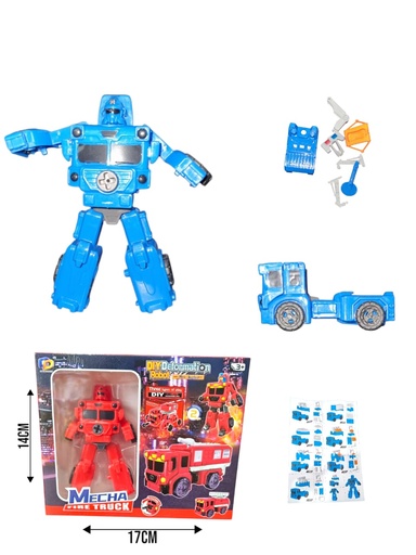[500550] ROBOT TRANSFORMABLE 16.5x13x4cm NL2020-1/JY- 24-221