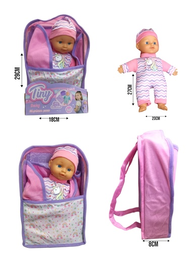[204926] BEBOTE TINY CON MOCHILA 53721