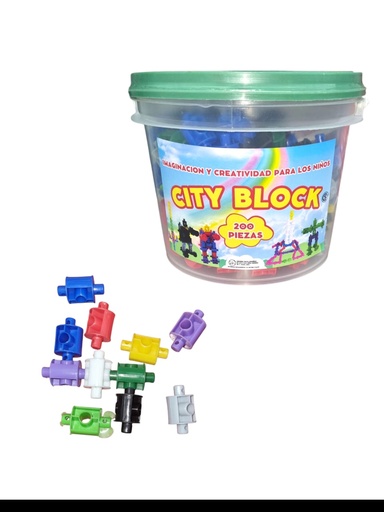 BALDE CITY BLOCK X200 PIEZAS