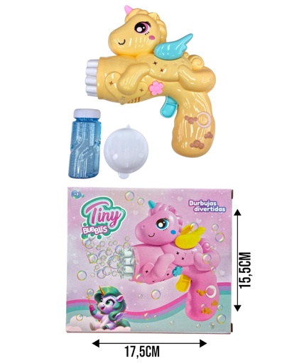 BURBUJERO UNICORNIO A PILA 55836