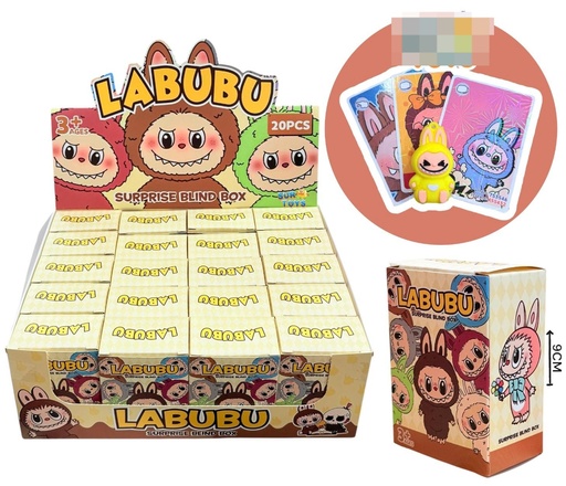 Cartas Labubu + Llavero En Caja 621613