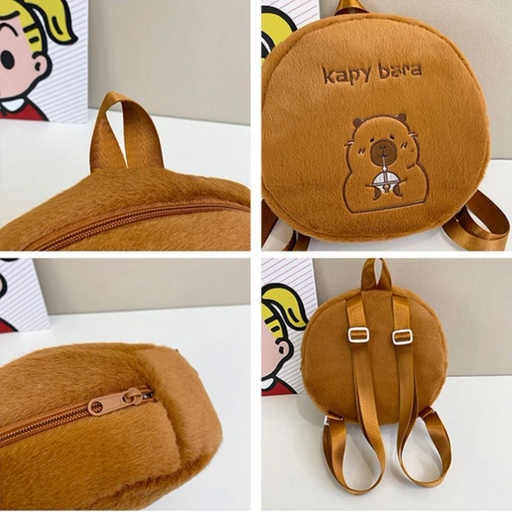 S-2302 MOCHILA CAPIBARA REDONDA