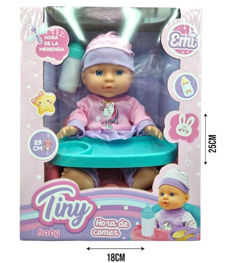 55805 BEBE TINY HORA DE COMER