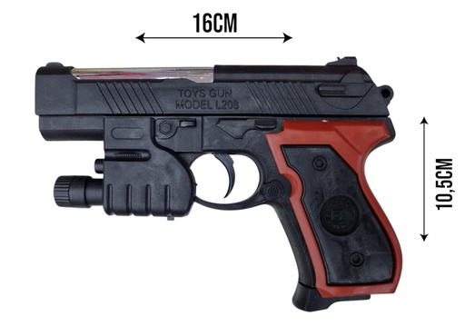 PISTOLA BALIN CON LASER