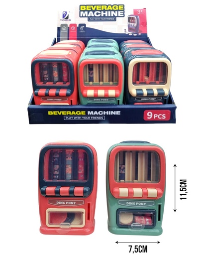 622202 MAQUINA EXPENDEDORA DE BEBEBIDAS