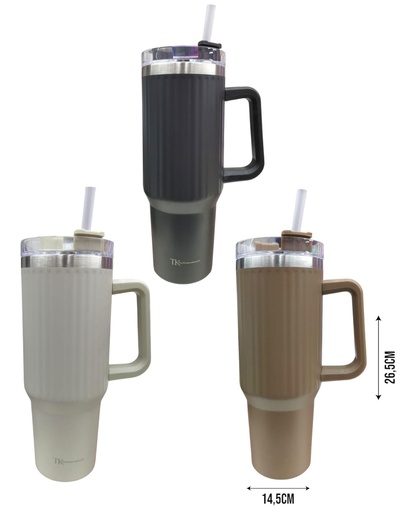 VASO DOBLE PARED ACERO INOXIDABLE SA-1405 1,1L APROX