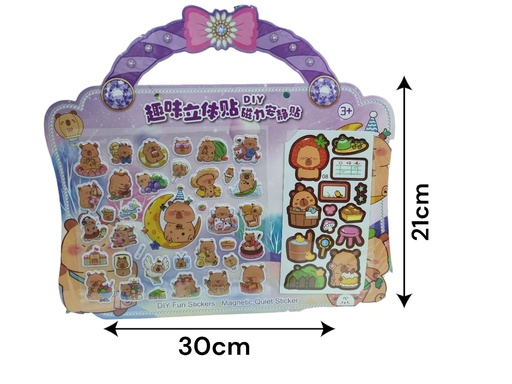 Stickers Capibara Y Sanrio X 20Pzs 512441