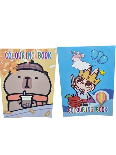 LIBRO COLOREA IMPORTADO(LABUBU /CAPIBARA)YC168/169