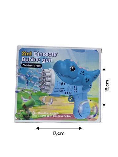 622036 BURBUJERO  PISTOLA DINO