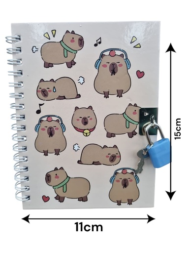 [123893] 512389 DIARIO INTIMO CAPIBARA